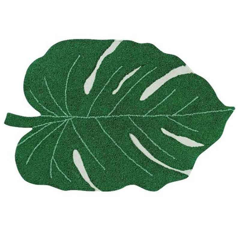 Ковер Monstera Leaf Carpet Зеленый Ковер Monstera Leaf Carpet Зеленый в Челябинске | Loft Concept
