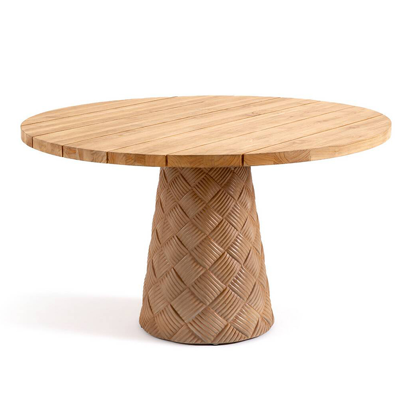 Стол Rumeu Round Table Бежевый Стол Rumeu Round Table Бежевый в Челябинске | Loft Concept