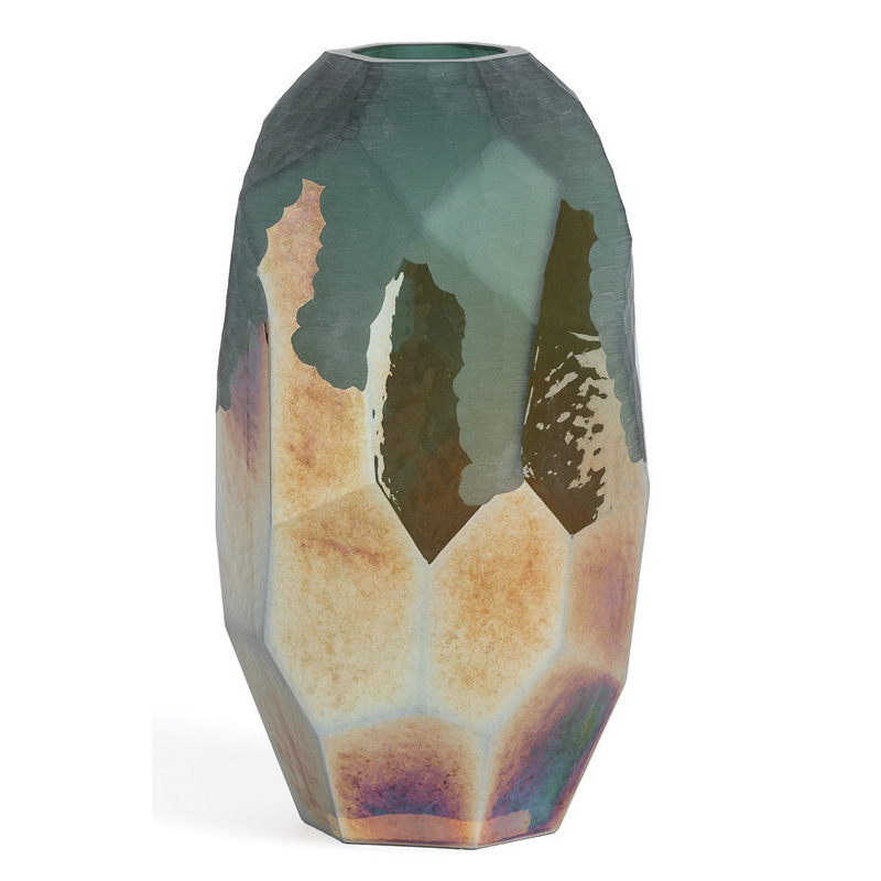 Ваза Giacomo Vase 35 Зеленый Золотой Ваза Giacomo Vase 35 Зеленый Золотой в Челябинске | Loft Concept