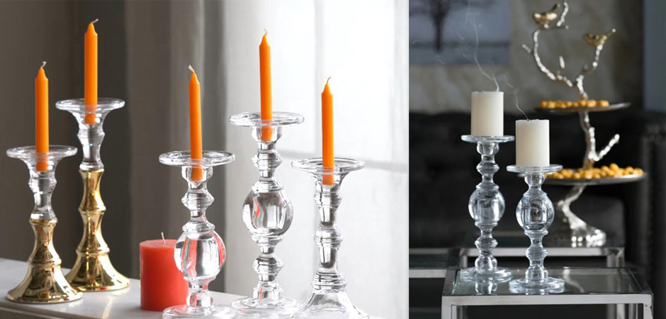 Подсвечник Glass Candlestick I Подсвечник Glass Candlestick I - Loft-Concept в Челябинске