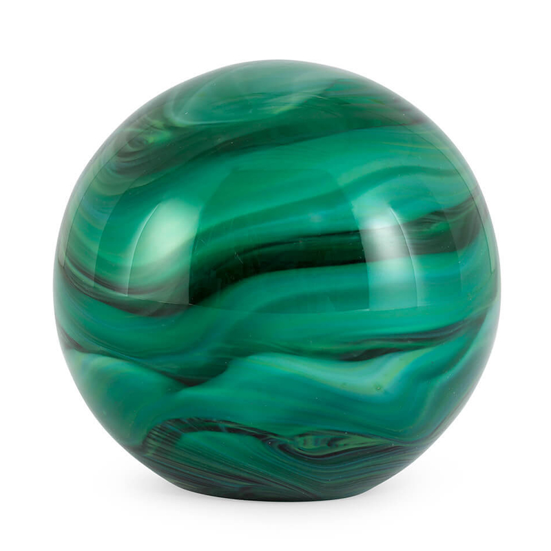 Статуэтка Ball Glass Malaki Изумрудный Статуэтка Ball Glass Malaki Изумрудный в Челябинске | Loft Concept