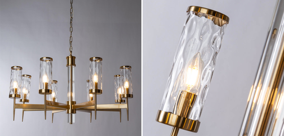 Люстра Brass Wheel в Американском стиле Люстра Brass Wheel в Американском стиле - Loft-Concept в Челябинске