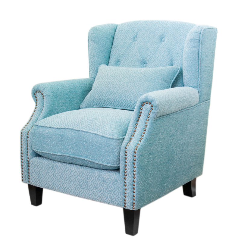 Кресло Edwige Armchair Velour Синий Кресло Edwige Armchair Velour Синий в Челябинске | Loft Concept
