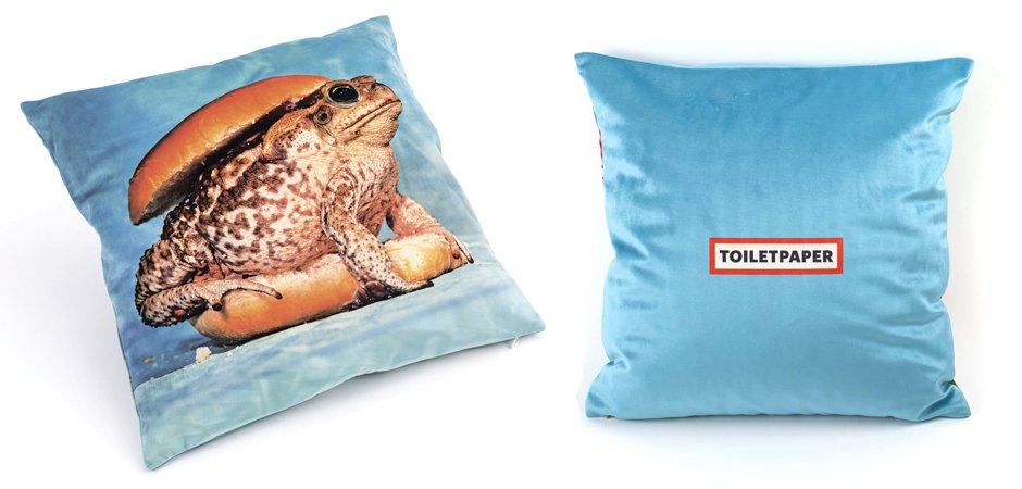 Подушка Seletti Cushion Toad Toiletpaper Подушка Seletti Cushion Toad Toiletpaper - Loft-Concept в Челябинске