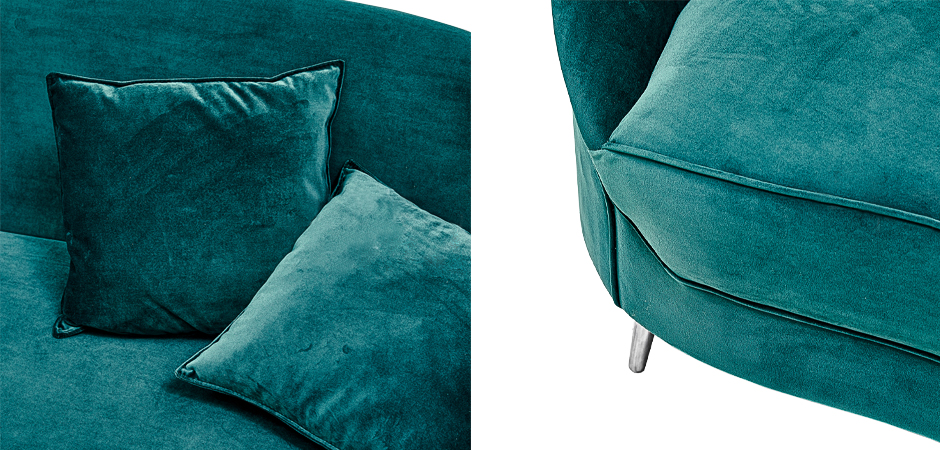 Диван Paulet Sofa Изумрудный велюр Диван Paulet Sofa Изумрудный велюр - Loft-Concept в Челябинске