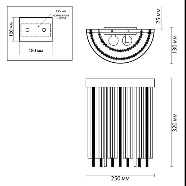 Бра Niemira Wall lamp Бра Niemira Wall lamp в Челябинске