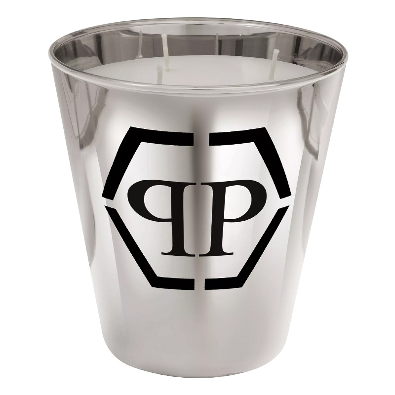 Свеча Philipp Plein Candle Empire Platinum S Серебряный Черный Белый Свеча Philipp Plein Candle Empire Platinum S Серебряный Черный Белый в Челябинске | Loft Concept