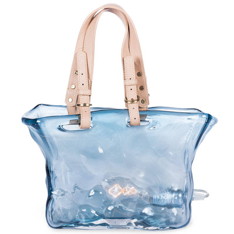 Настольная лампа Bag Lamp blue Голубой Настольная лампа Bag Lamp blue Голубой в Челябинске | Loft Concept