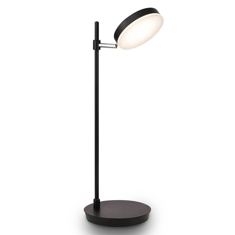 Настольная лампа Maxine Light Table Lamp Черный Белый Настольная лампа Maxine Light Table Lamp Черный Белый в Челябинске | Loft Concept