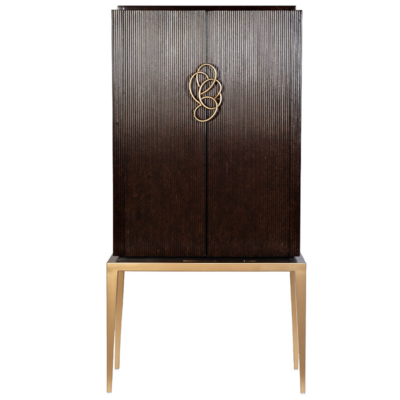 Шкаф с полками Otavio Cupboard Коричневый Шкаф с полками Otavio Cupboard Коричневый в Челябинске | Loft Concept
