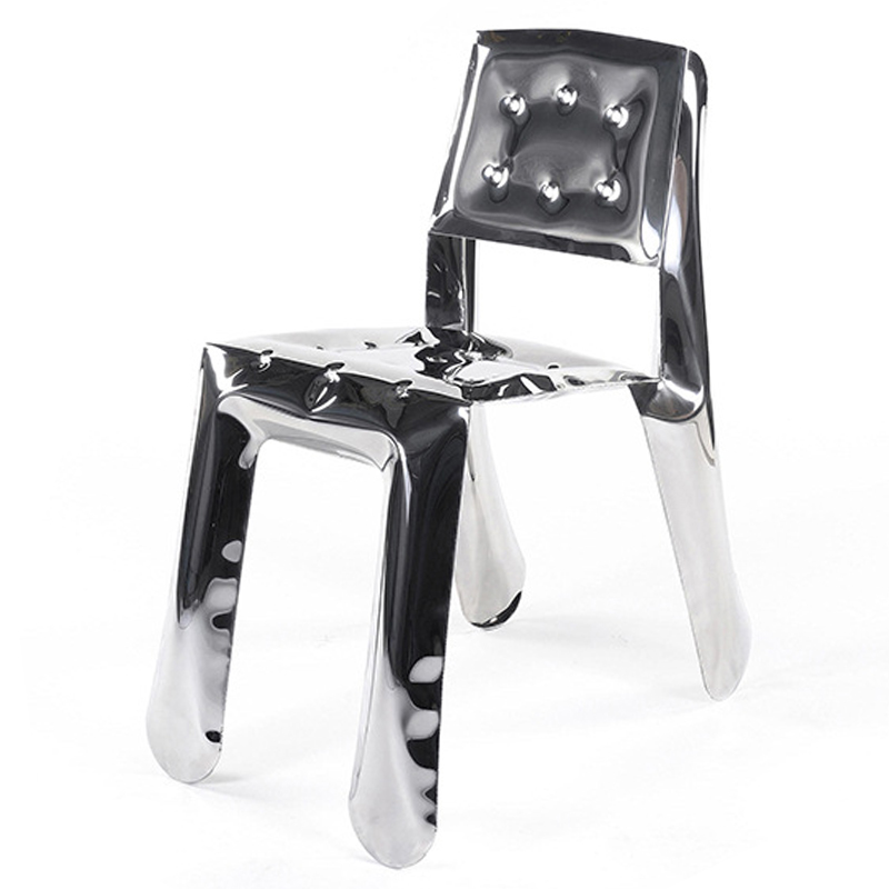 Стул Chippensteel 0.5 Polished Stainless Steel Seating by Zieta Chrome Хром Стул Chippensteel 0.5 Polished Stainless Steel Seating by Zieta Chrome Хром в Челябинске | Loft Concept