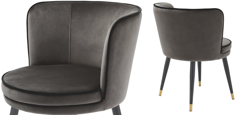 Стул Eichholtz Dining Chair Grenada grey Стул Eichholtz Dining Chair Grenada grey - Loft-Concept в Челябинске
