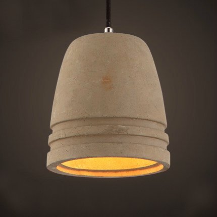 Подвесной светильник Art Concrete Pendant №6 Серый Подвесной светильник Art Concrete Pendant №6 Серый в Челябинске | Loft Concept