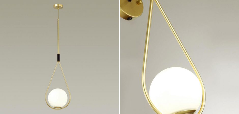 Подвесной светильник B.LUX C Ball gold 22 Подвесной светильник B.LUX C Ball gold 22 - Loft-Concept в Челябинске