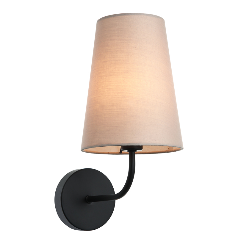 Бра Orelin Sconce Бежевый Черный Бра Orelin Sconce Бежевый Черный в Челябинске | Loft Concept