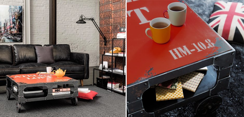 Кофейный стол Atelier Loft Кофейный стол Atelier Loft - Loft-Concept в Челябинске
