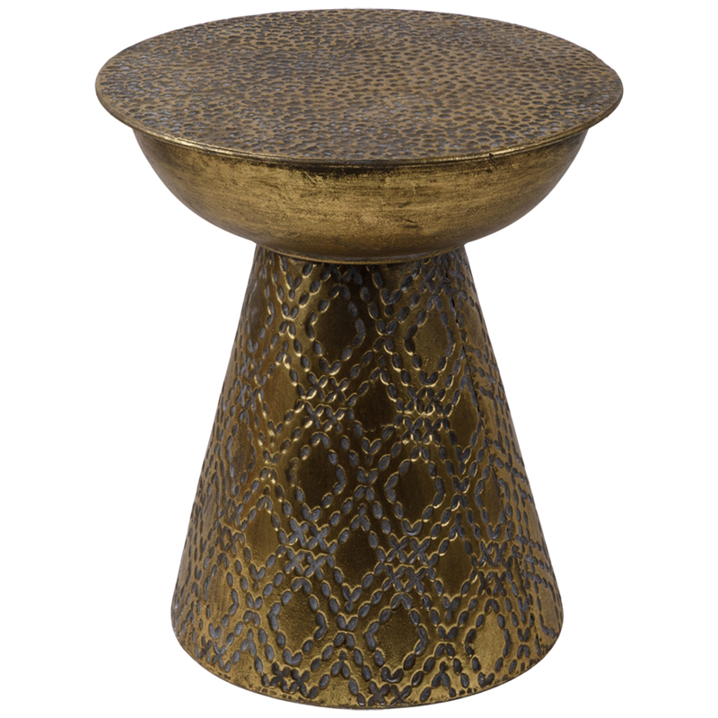 Приставной стол Marne Side Table Винтажная латунь Приставной стол Marne Side Table Винтажная латунь в Челябинске | Loft Concept