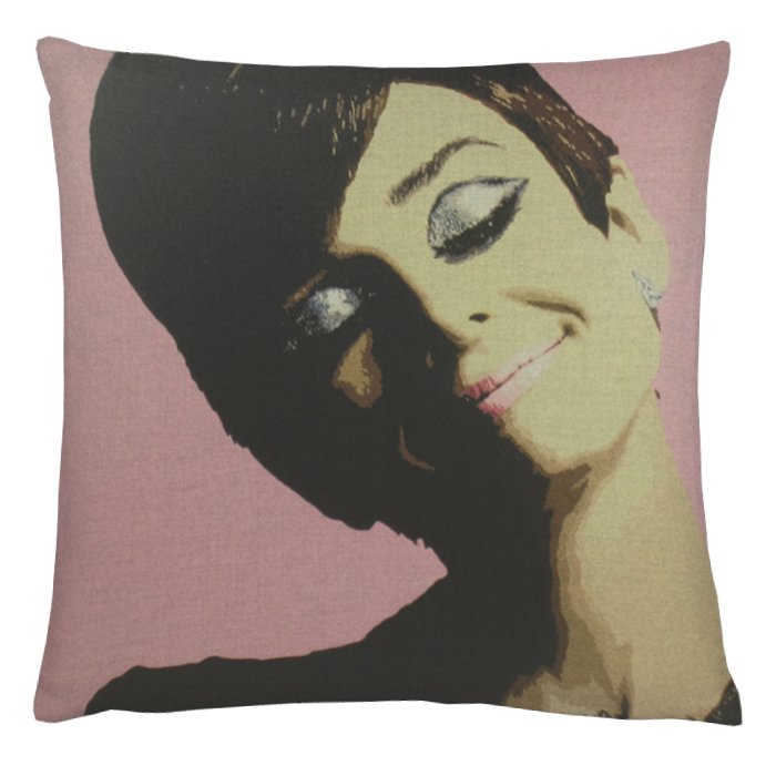 Декоративная подушка Audrey Hepburn 4 Дымчатая Роза Декоративная подушка Audrey Hepburn 4 Дымчатая Роза в Челябинске | Loft Concept