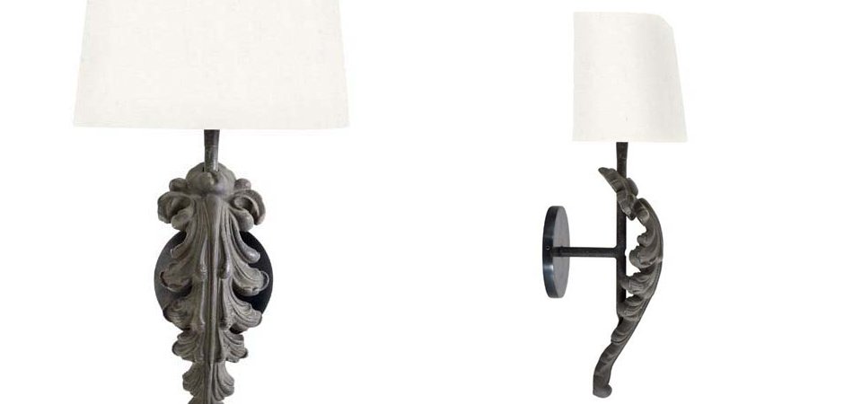 Бра Eichholtz Wall Lamp Beau Site Antique green+White Бра Eichholtz Wall Lamp Beau Site Antique green+White - Loft-Concept в Челябинске
