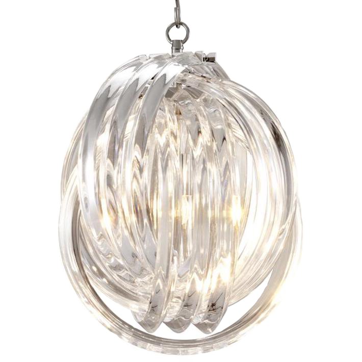 Люстра Chandelier Marco Polo S Прозрачный (Transparent) Никель Люстра Chandelier Marco Polo S Прозрачный (Transparent) Никель в Челябинске | Loft Concept