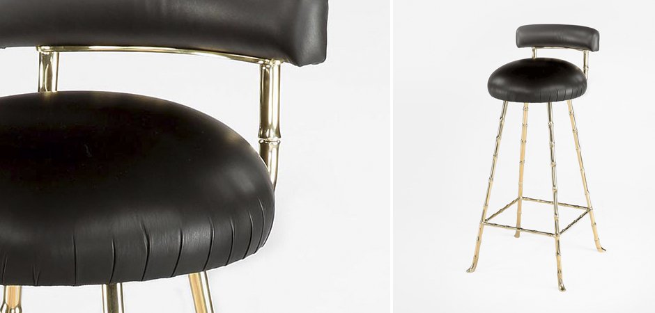 Барный стул High Upholstered Bar Stool Барный стул High Upholstered Bar Stool - Loft-Concept в Челябинске