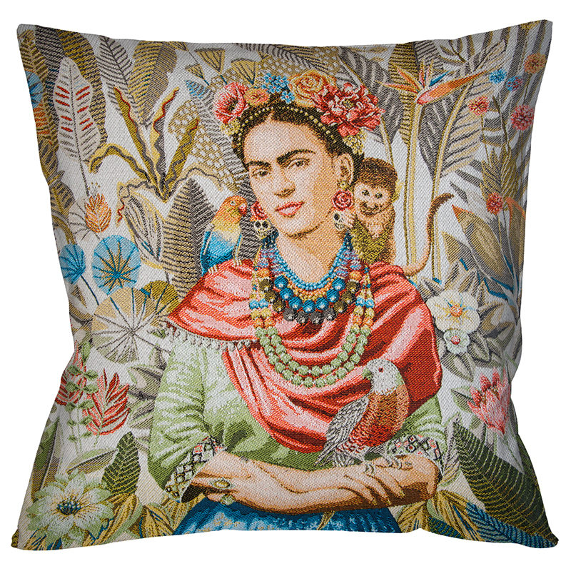 Декоративная подушка Frida Kahlo Мульти Декоративная подушка Frida Kahlo Мульти в Челябинске | Loft Concept