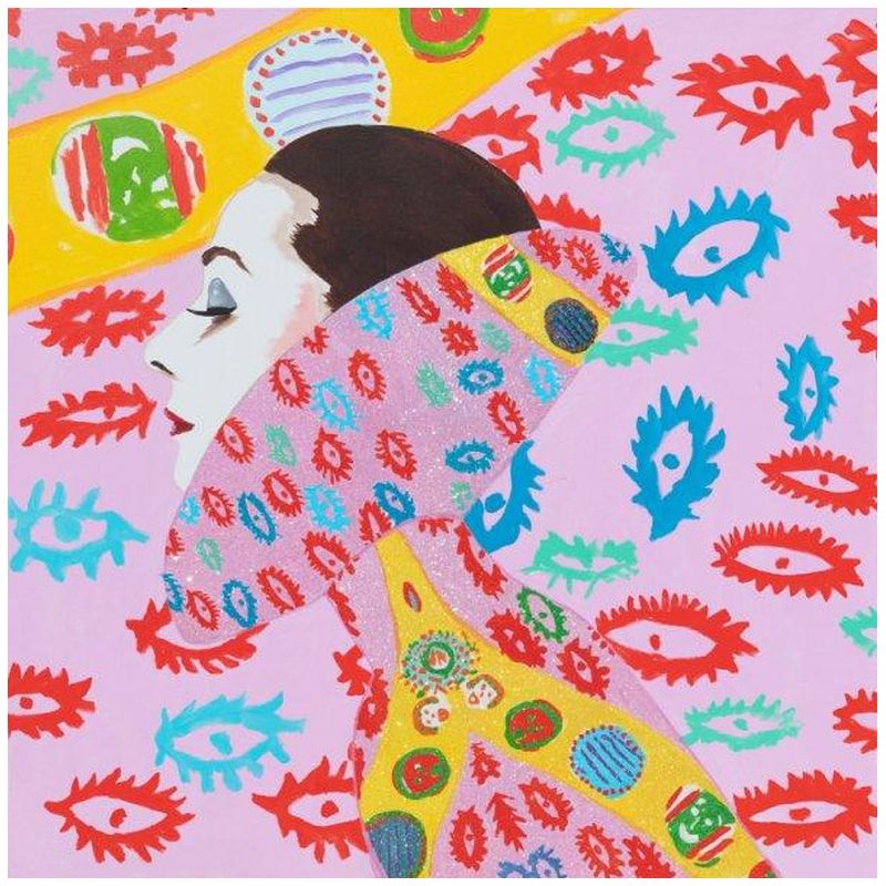 Картина She Dreamed of Kusama Мульти Картина She Dreamed of Kusama Мульти в Челябинске | Loft Concept