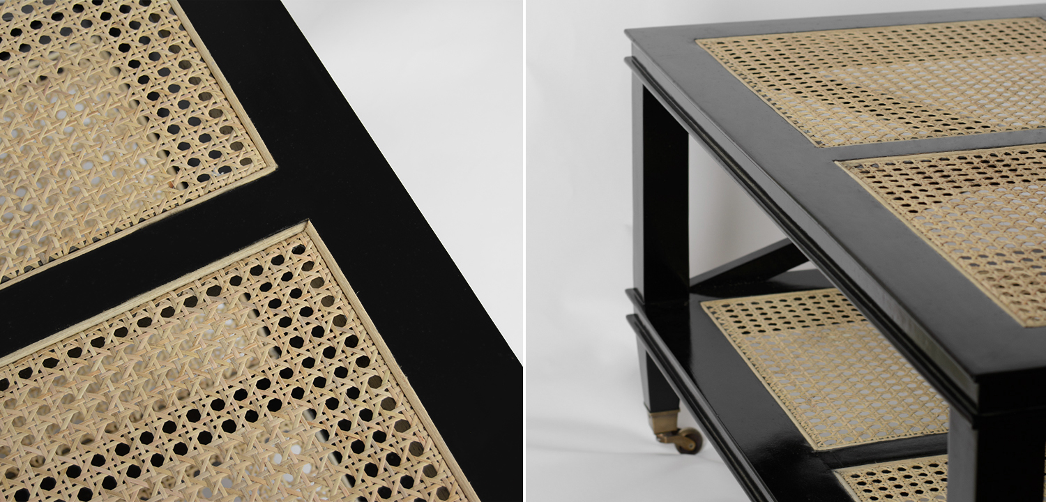 Кофейный стол Jacqueline Wicker Shelves - фото