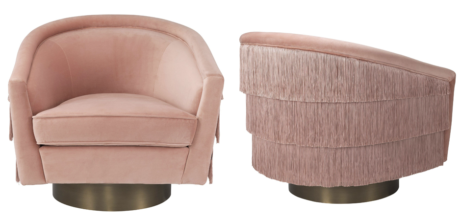 Кресло Eichholtz Swivel Chair Le Vante Savona nude Кресло Eichholtz Swivel Chair Le Vante Savona nude - Loft-Concept в Челябинске