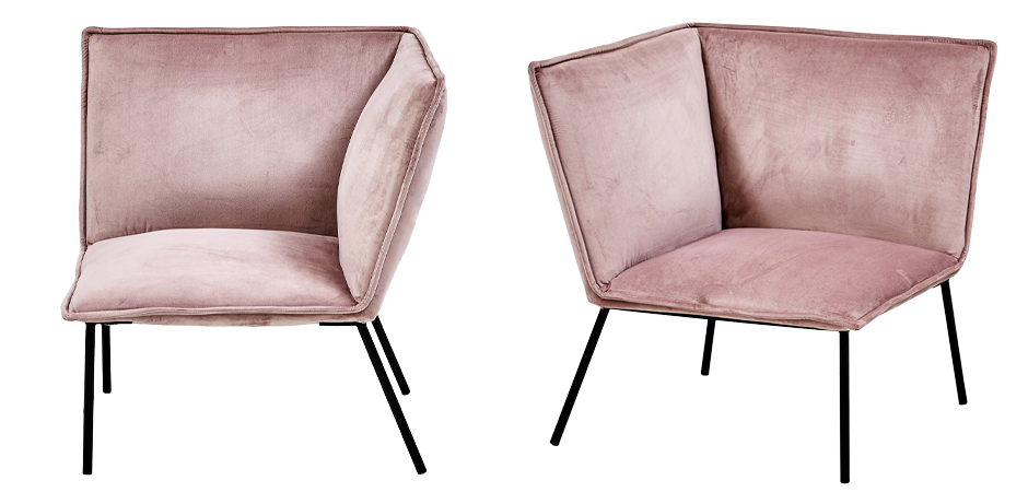 Кресло Corner Armchair pink Кресло Corner Armchair pink - Loft-Concept в Челябинске