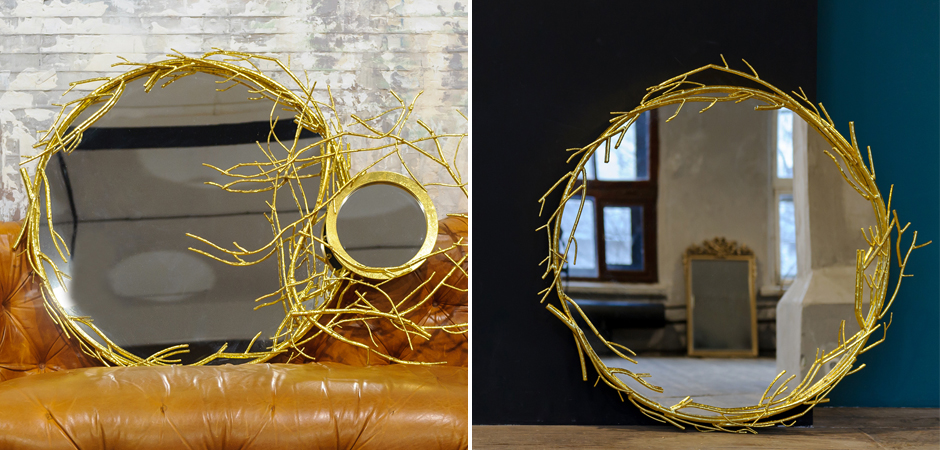 Зеркало Branch Wreath Mirror Зеркало Branch Wreath Mirror - Loft-Concept в Челябинске