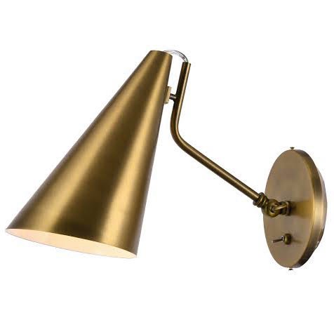 Бра VC light CLEMENTE wall lamp Латунь Бра VC light CLEMENTE wall lamp Латунь в Челябинске | Loft Concept