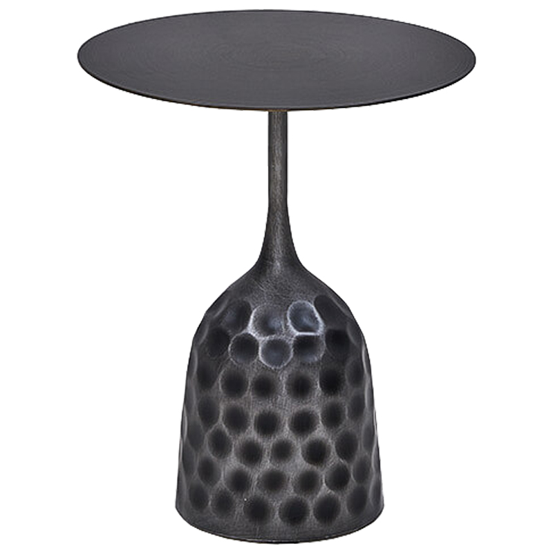 Приставной стол Cluster Surface Dark Nickel Side Table Графит Приставной стол Cluster Surface Dark Nickel Side Table Графит в Челябинске | Loft Concept