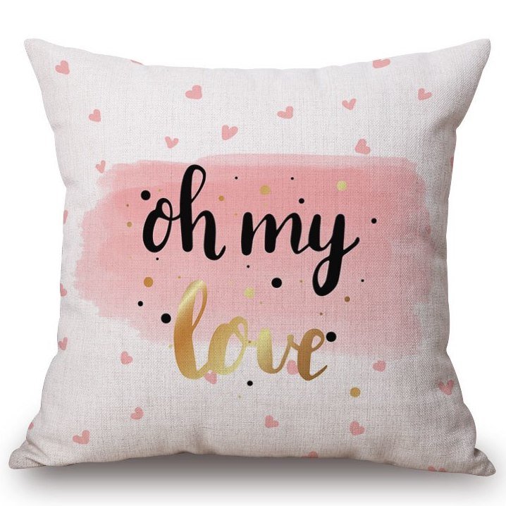 Декоративная подушка Oh my love Декоративная подушка Oh my love в Челябинске | Loft Concept