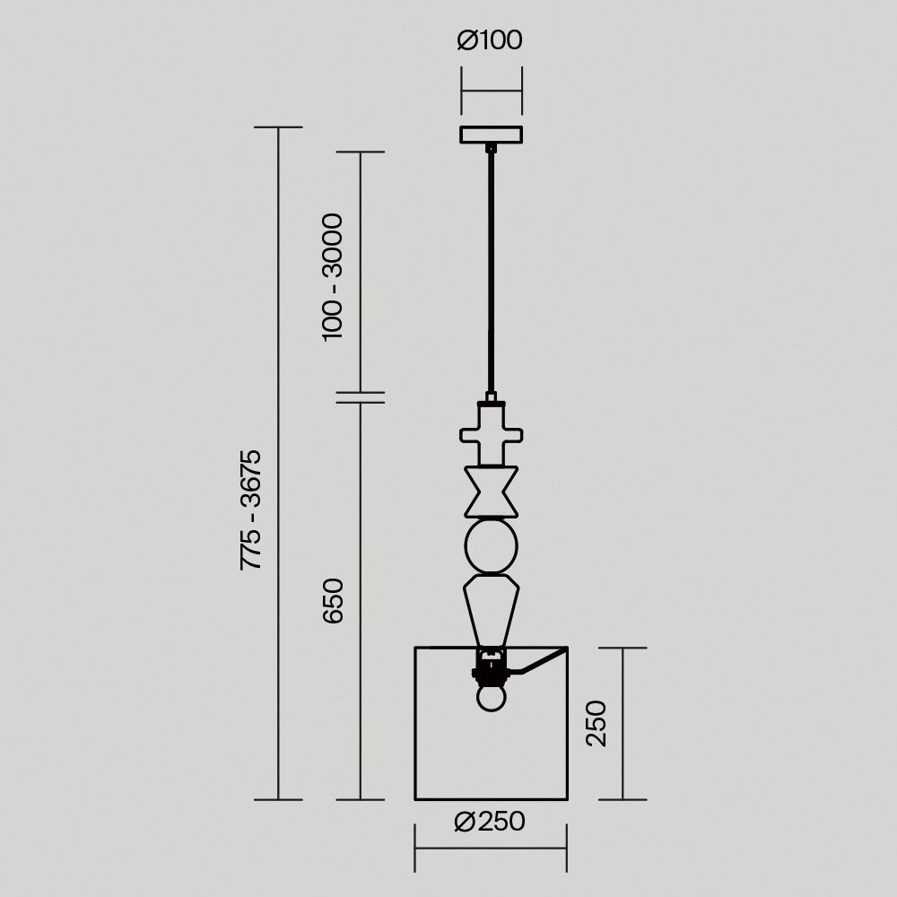 Подвесной светильник Comforty Е27 в Челябинске