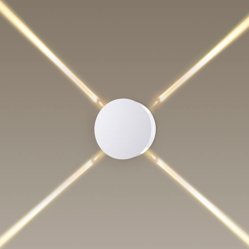 Спот Jedi Beam Sconce Circle white Белый Спот Jedi Beam Sconce Circle white Белый в Челябинске | Loft Concept
