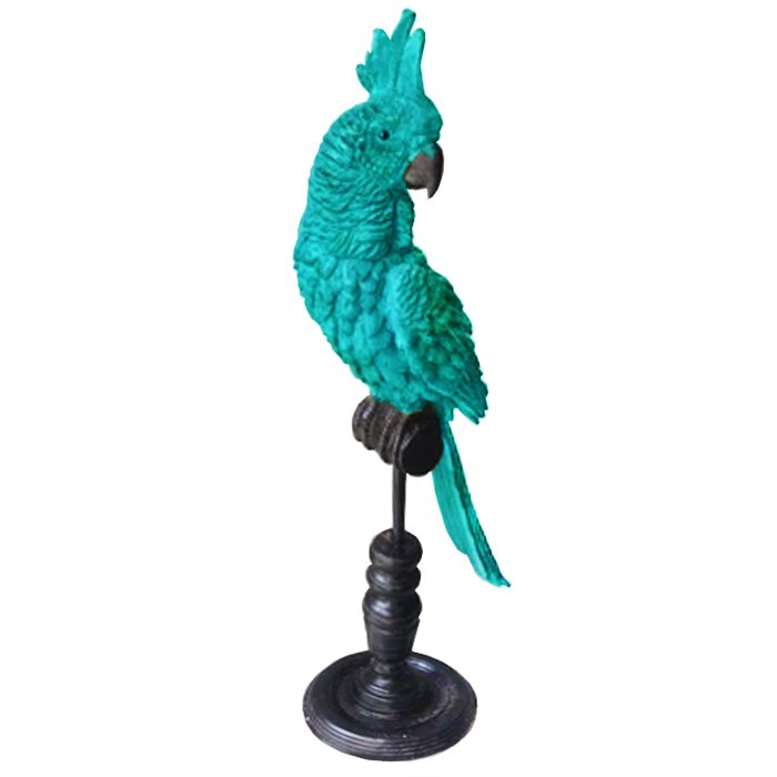 Статуэтка Emerald Parrot Изумрудный Статуэтка Emerald Parrot Изумрудный в Челябинске | Loft Concept