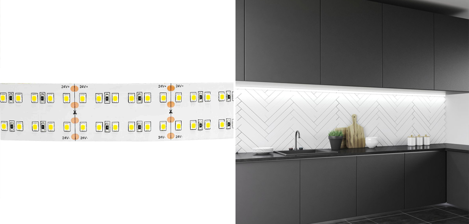 Светодиодная лента 42W/m 240 диодов/3м 2835SMD дневной белый 5M Светодиодная лента 42W/m 240 диодов/3м 2835SMD дневной белый 5M - Loft-Concept в Челябинске