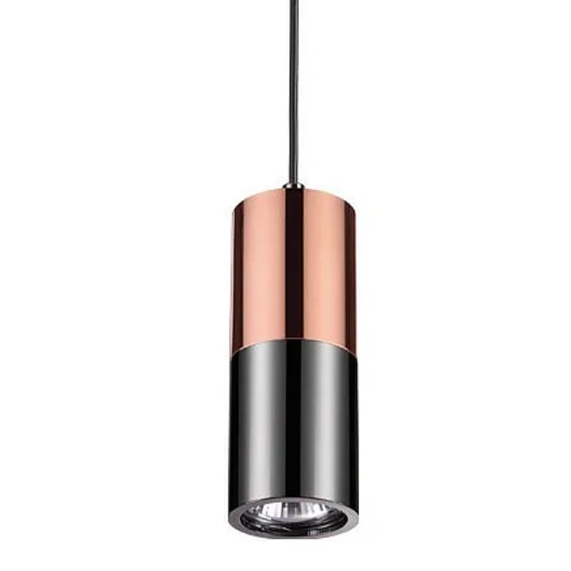 Подвесной светильник Modern Illumination Black & Copper Медь Черный Подвесной светильник Modern Illumination Black & Copper Медь Черный в Челябинске | Loft Concept