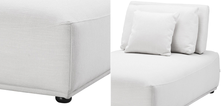 Кресло Eichholtz Chaise Longue Mondial white Кресло Eichholtz Chaise Longue Mondial white - Loft-Concept в Челябинске