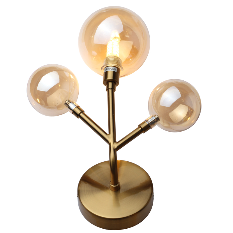 Бра Berries Trio Sconce bronze Бронза Прозрачный Бра Berries Trio Sconce bronze Бронза Прозрачный в Челябинске | Loft Concept