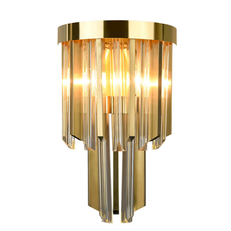 Бра Zacaria Sconce Золотой Прозрачный (Transparent) Бра Zacaria Sconce Золотой Прозрачный (Transparent) в Челябинске | Loft Concept