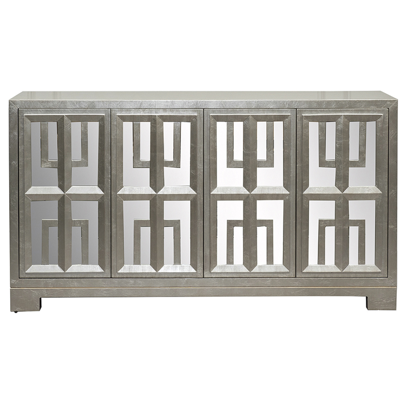 Комод в стиле Арт-деко с зеркальным фасадом Torben Chest of drawers mirror facade Серебряный Золотой Шампань Комод в стиле Арт-деко с зеркальным фасадом Torben Chest of drawers mirror facade Серебряный Золотой Шампань в Челябинске | Loft Concept