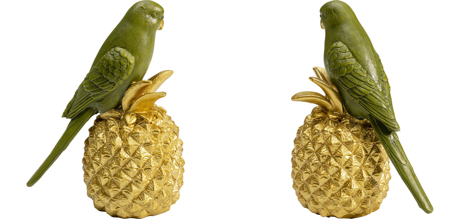 Статуэтка Green Parrot on a Pineapple - фото №1