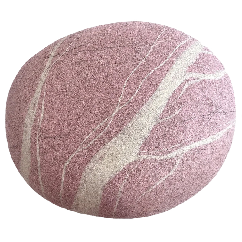 Пуф - Розовый Камень PINK DREAM Розовый Белый Пуф - Розовый Камень PINK DREAM Розовый Белый в Челябинске | Loft Concept