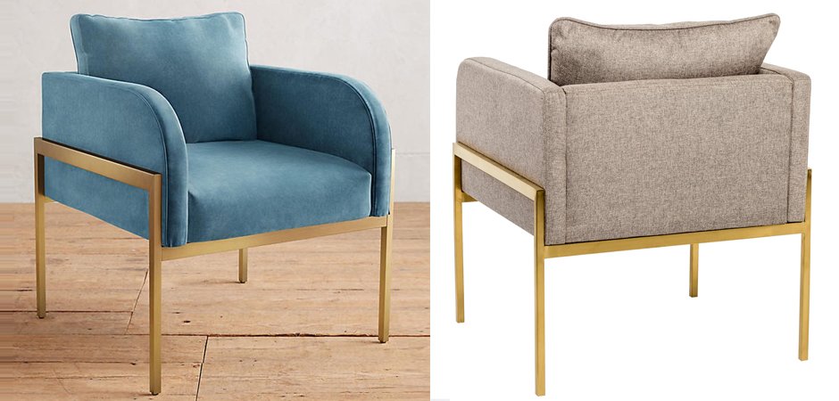 Кресло Velvet Ardmore Chair Кресло Velvet Ardmore Chair - Loft-Concept в Челябинске