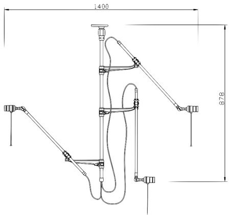 Потолочный светильник Steampunk Extension Pole Потолочный светильник Steampunk Extension Pole в Челябинске