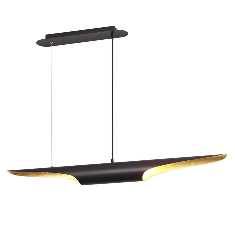 Подвесной светильник Delightfull Coltrane Black Золотой Черный в Челябинске | Loft Concept 