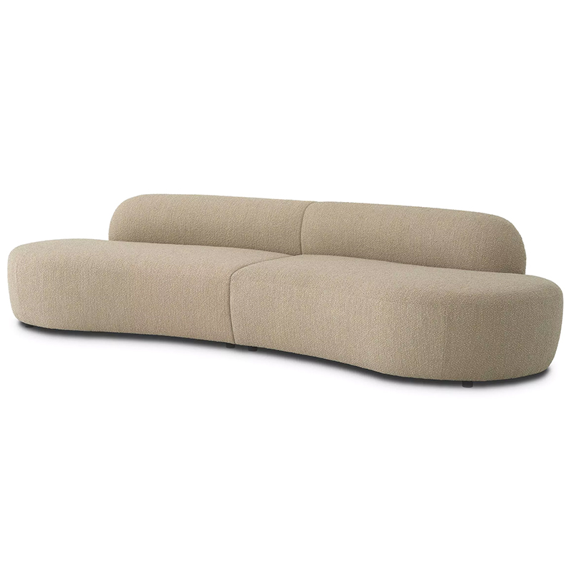 Диван Eichholtz Sofa Bjorn S Boucle sand Песочный Диван Eichholtz Sofa Bjorn S Boucle sand Песочный в Челябинске | Loft Concept