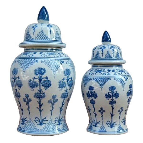 Ваза с крышкой Ceramo Светло-голубой Ваза с крышкой Ceramo Светло-голубой в Челябинске | Loft Concept